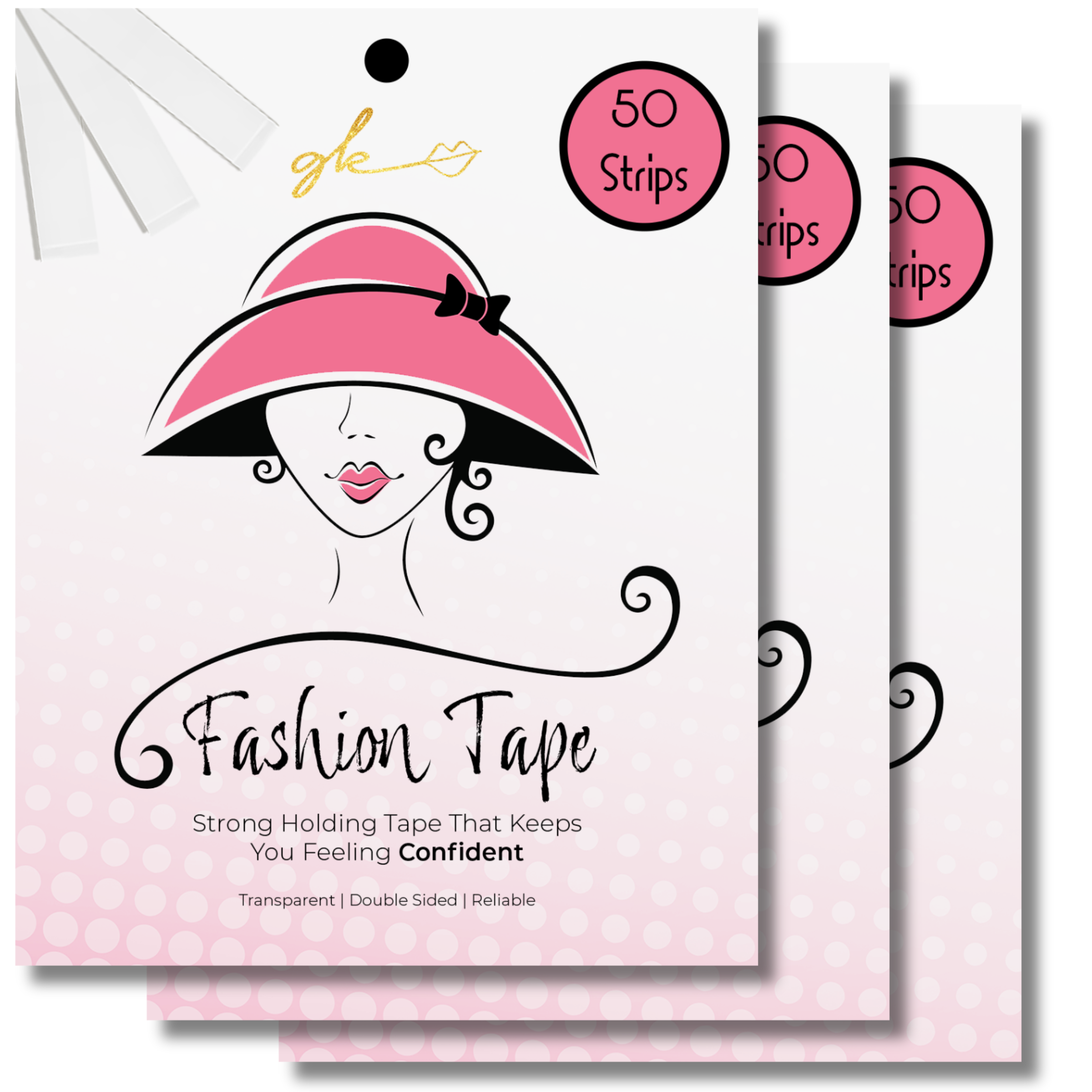 Fashion Tape - Pack of 50 Strips