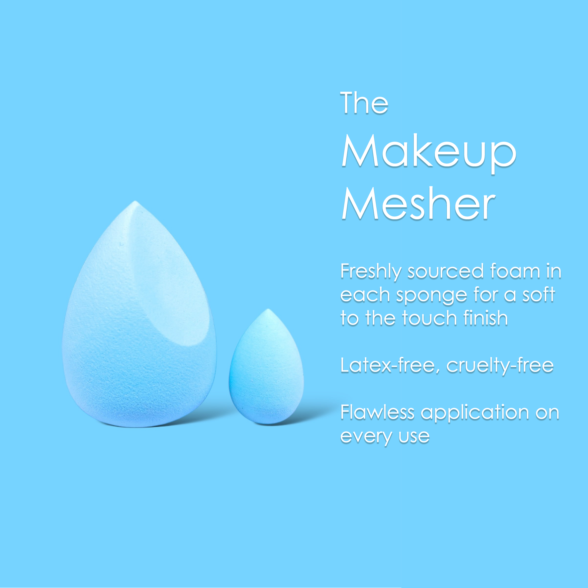 Blue Makeup Mesher